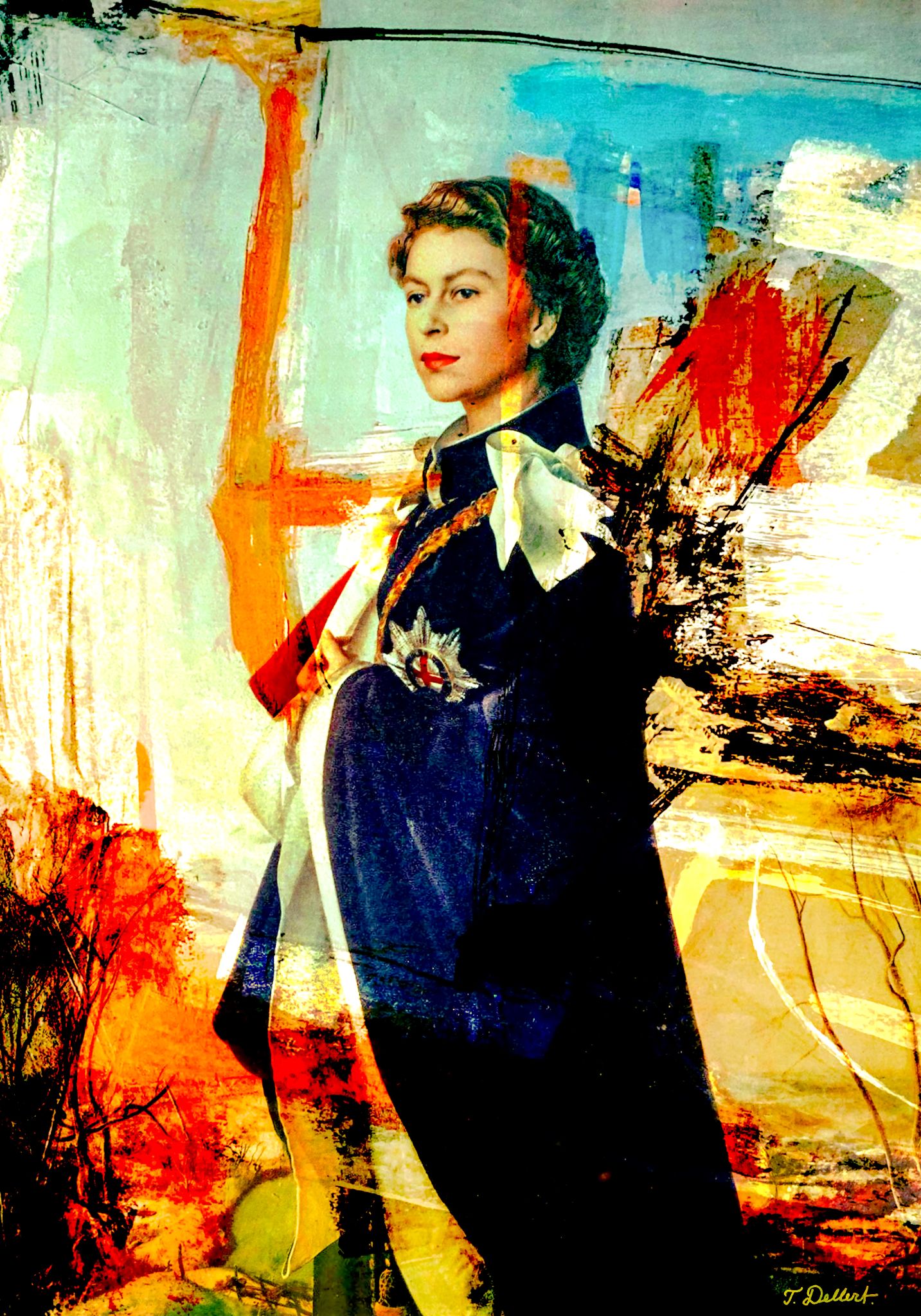 QUEEN ELISABETH  200.  